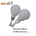E27 Waterdichte LED-lamp Dynamische DMX 512-besturing